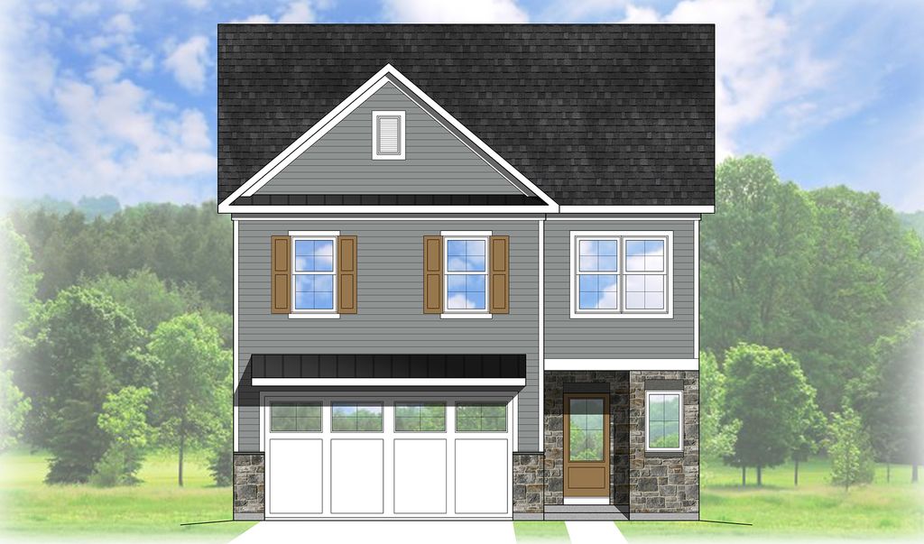 Breton Expanded C Plan in The Fields at Willow Brook, Northampton, PA 18067