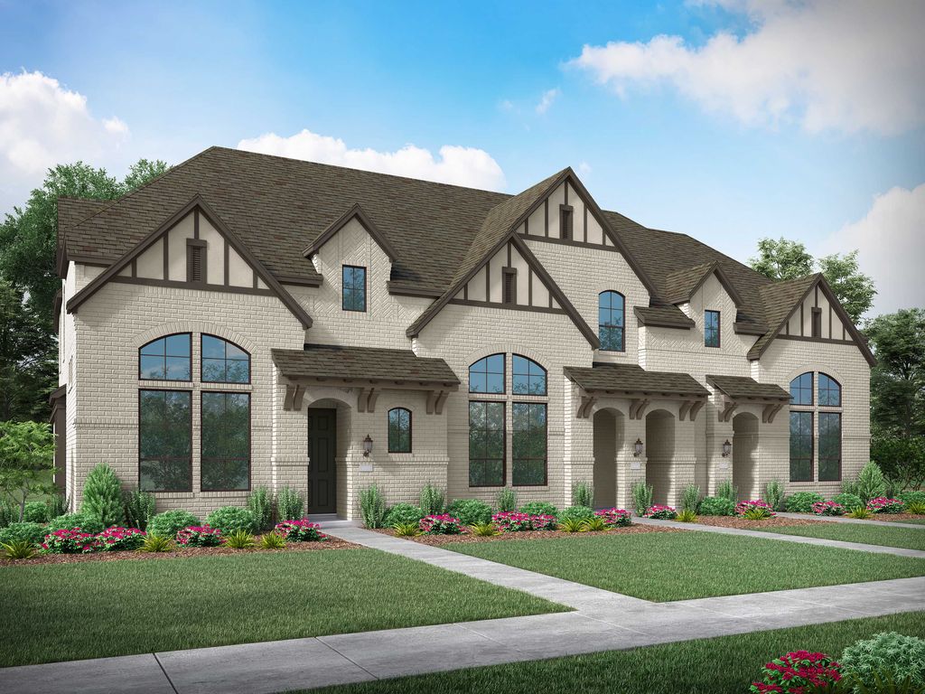 Plan Chatham Walsh Townhomes The Villas Aledo, TX Trulia
