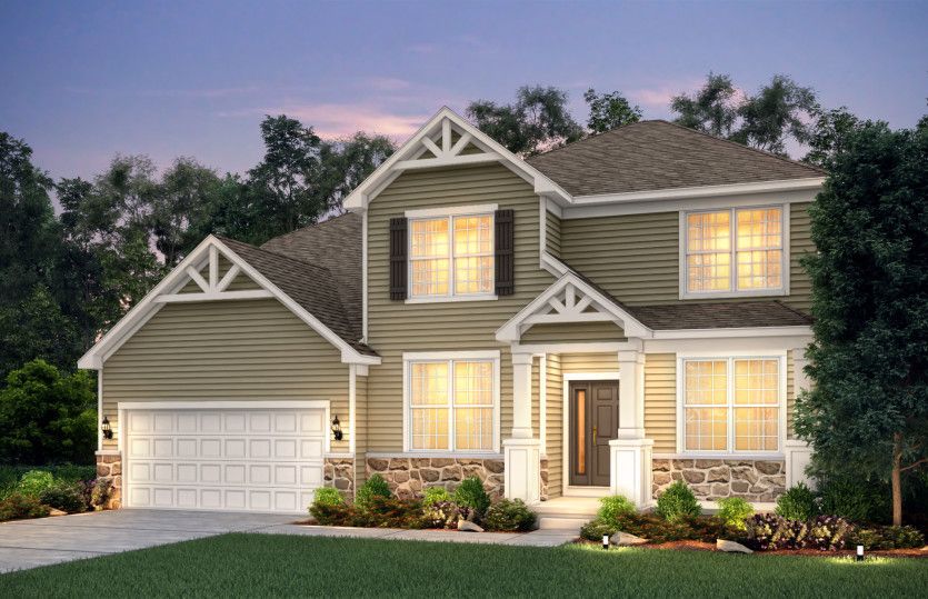 Riverton Plan in Lincoln Crossing, Aurora, IL 60503