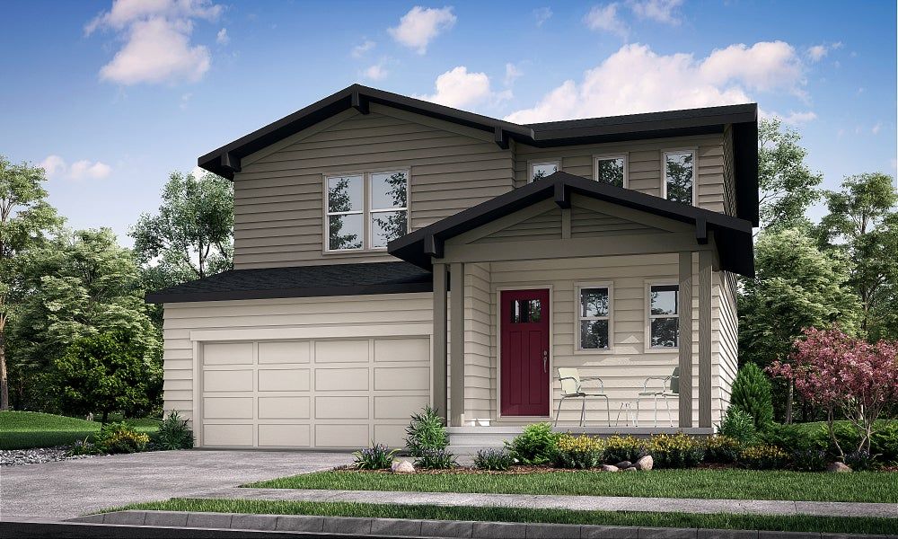 Fitzgerald Plan in Mosaic Story Collection - Single Family Homes, Fort Collins, CO 80524