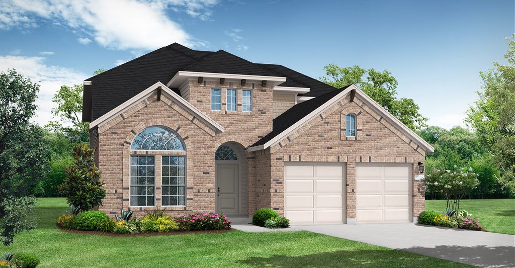Inwood II Plan in Park/Lakeside at Blackhawk 70', Pflugerville, TX 78660