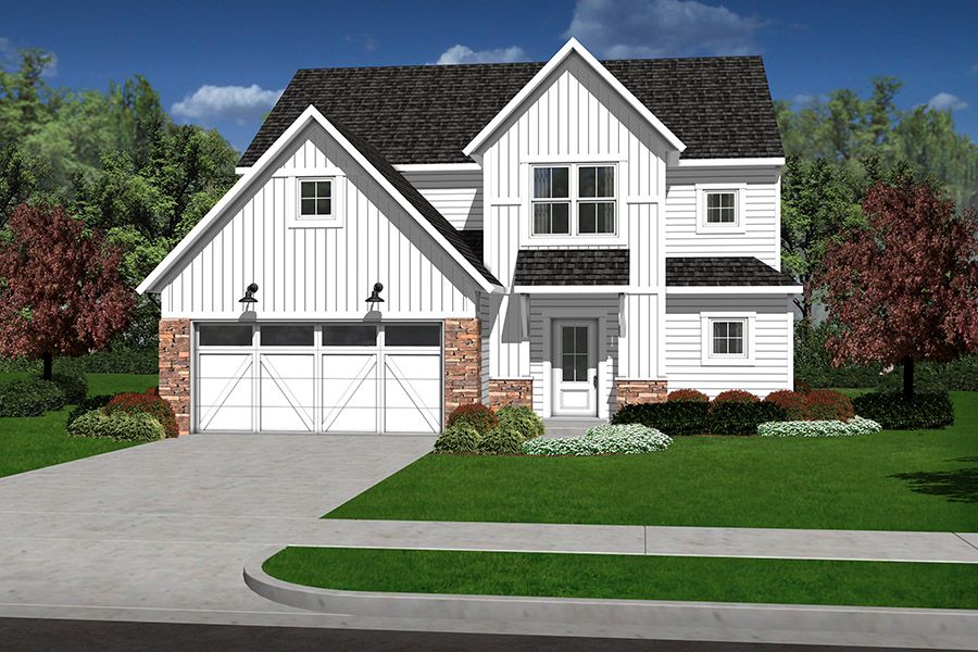 National Farmhouse Plan in Westridge Commons, Evansville, IN 47712