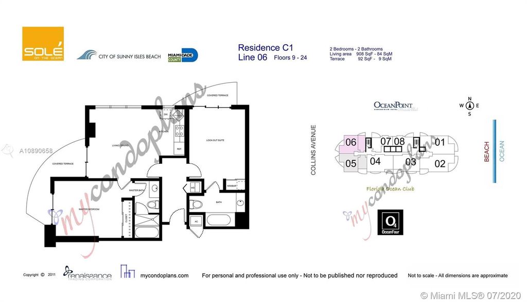 17315 Collins Ave #1106a & 11, North Miami Beach, FL 33160