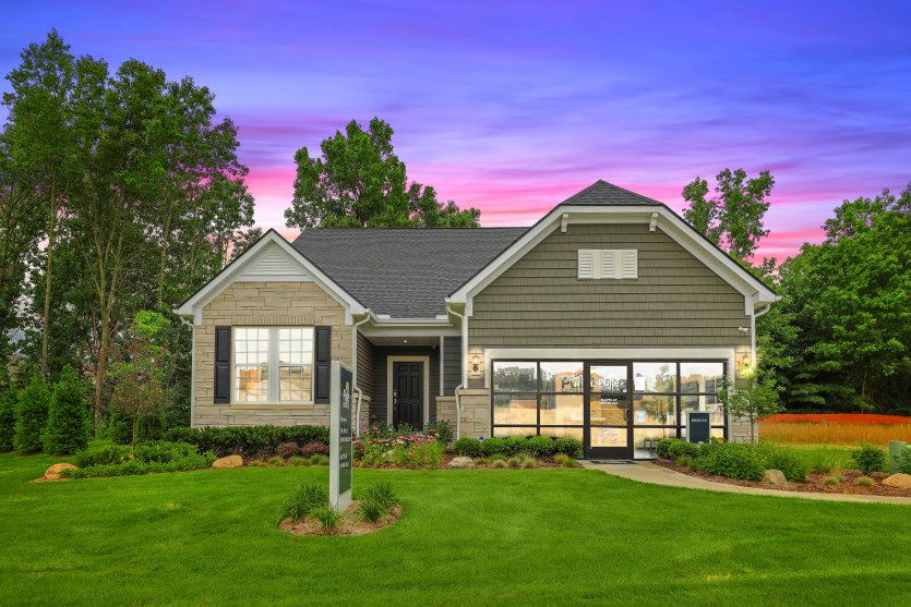Bedrock Plan in Bluffs at Spring Hill, Brighton, MI 48116
