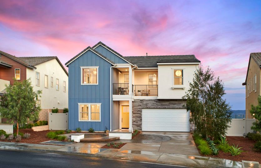Plan Two in Skyline at Deerlake Ranch, Chatsworth, CA 91311