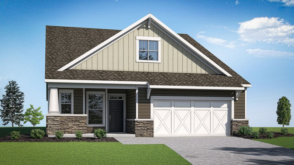 Hampton Plan in Mosaic at West Creek 55+, Henrico, VA 23238