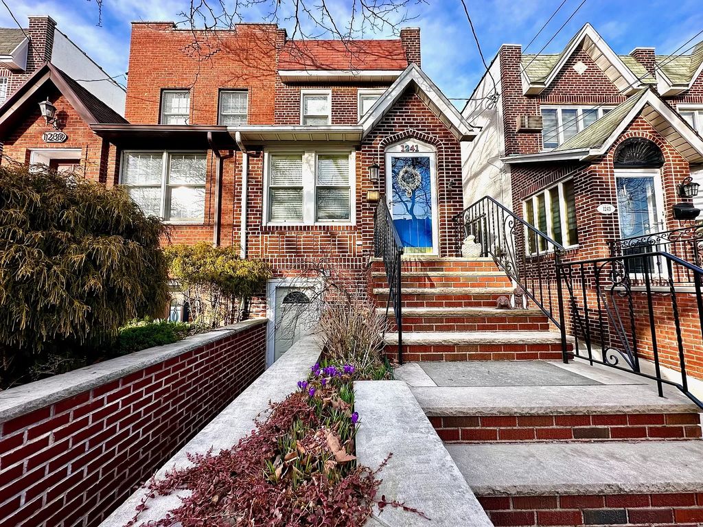 1241 80th St, Brooklyn, NY 11228 SingleFamily Home for Sale MLS 1704401