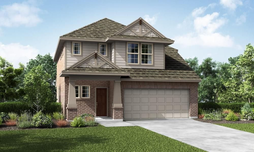 The Bromberg Plan in Aubrey Creek Estates, Aubrey, TX 76227