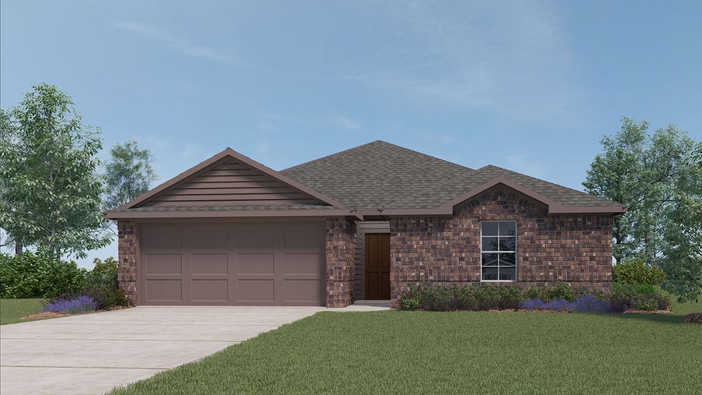 X40B Bellvue Plan in Stuart Ridge, Denton, TX 76207