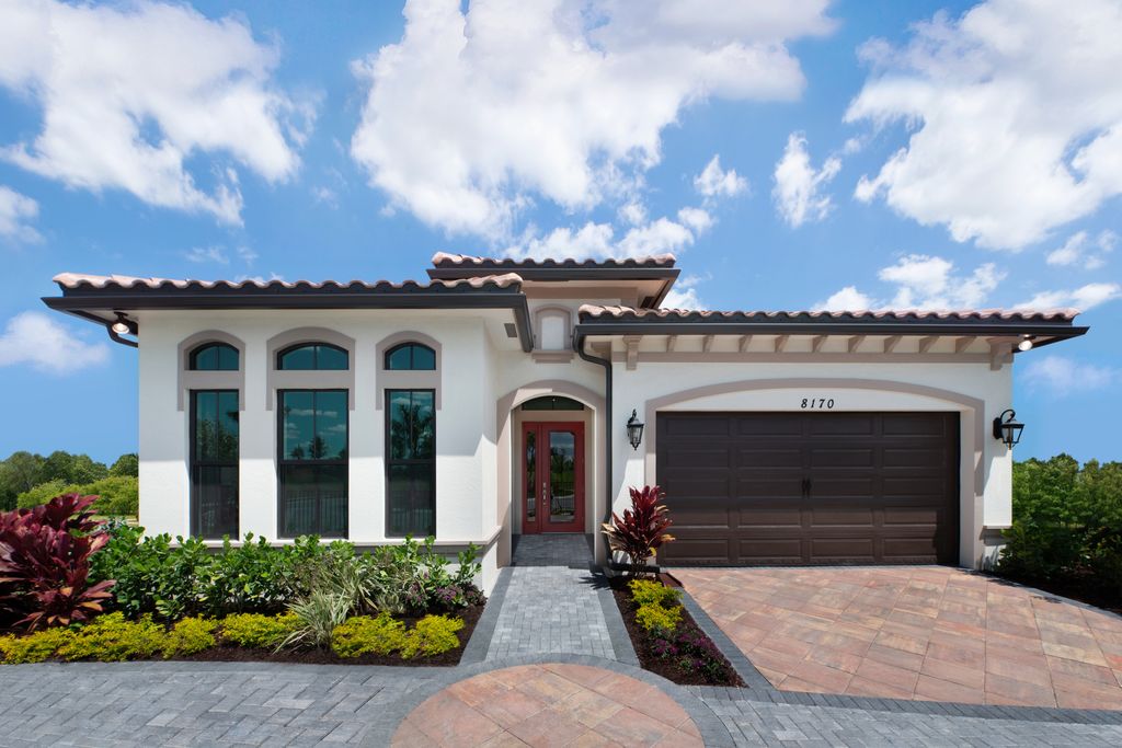 Saint Lucia Plan in The Falls at Parkland Single Family Homes 55+, Pompano Beach, FL 33067