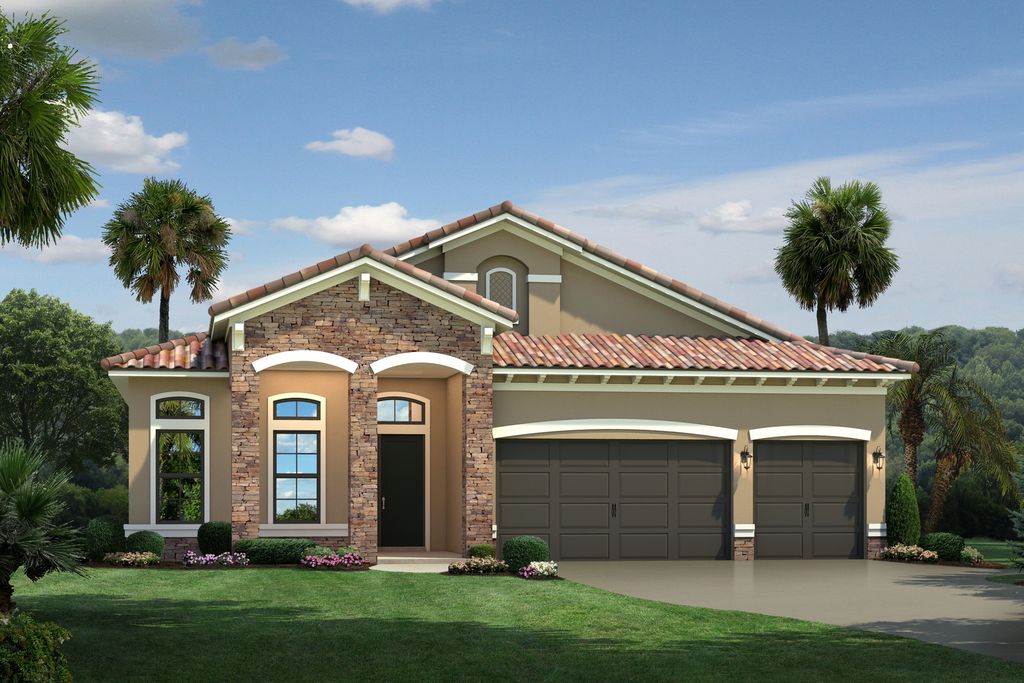 Walker Cay Plan in The Falls at Parkland Single Family Homes 55+, Pompano Beach, FL 33067