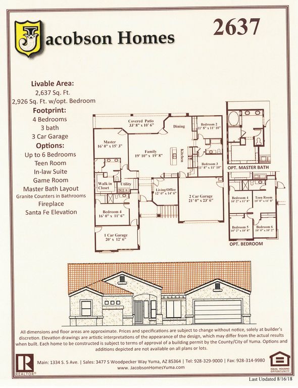 2637 Plan in Cielo Verde, Yuma, AZ 85365