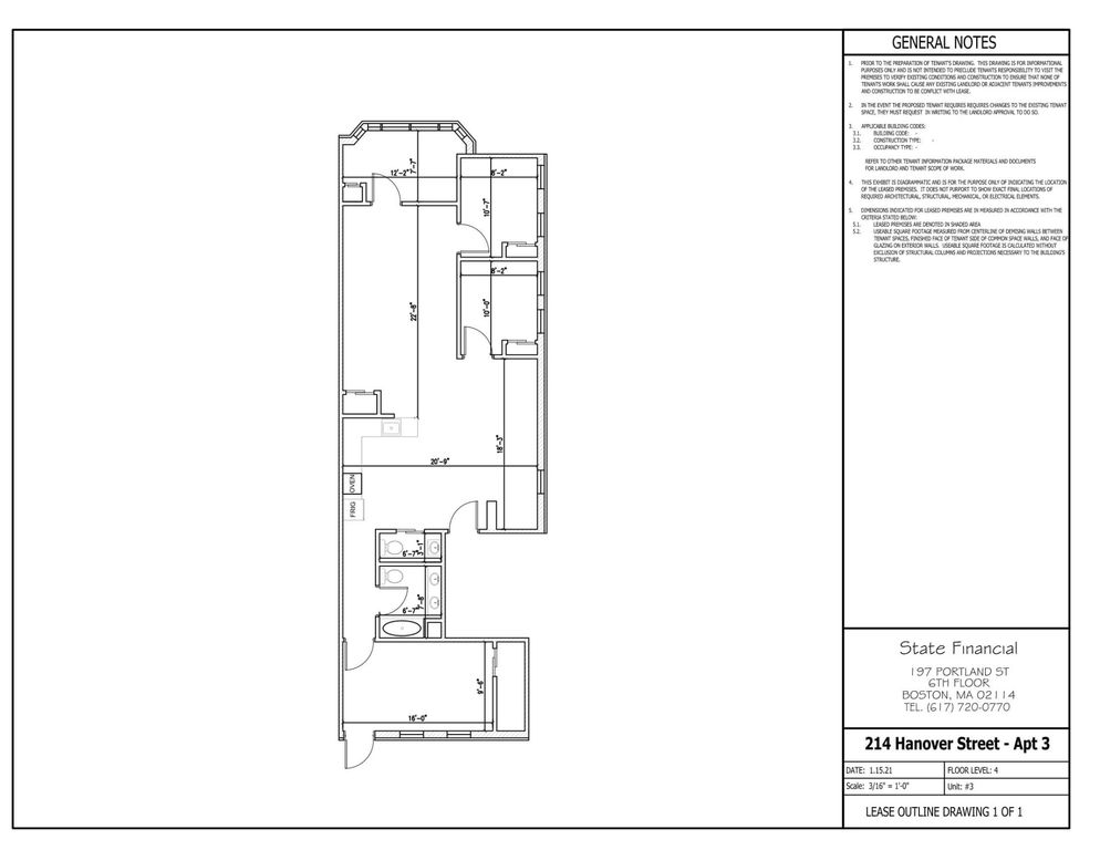 214 Hanover St #3, Boston, MA 02113