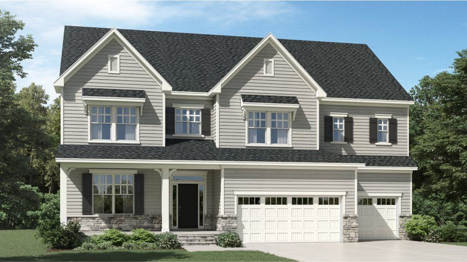 Barrington III Plan in The Mills at Avent Ferry, Holly Springs, NC 27540