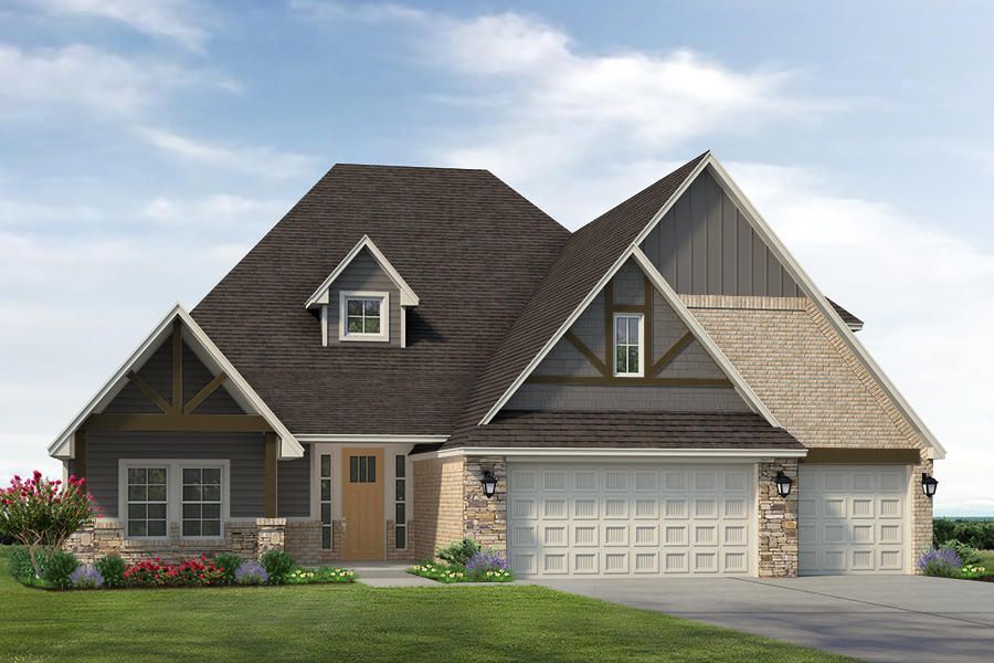 Charleston Two Story Creekside at Forest Ridge Broken Arrow, OK