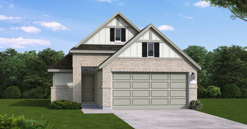 Muenster Plan in Grand Central Park, Conroe, TX 77304