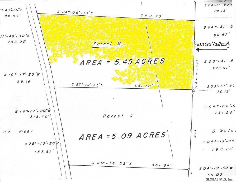 Lot 2 L17.-1-66 OLD GALE HILL Road, East Chatham, NY 12060