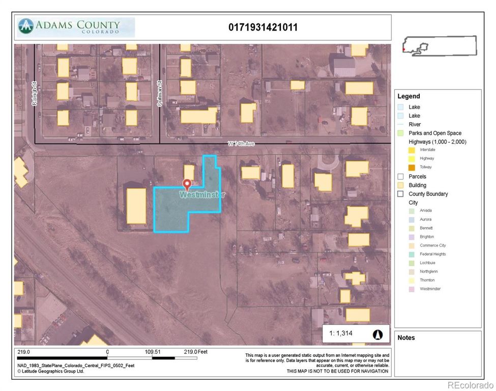 74 W  74th Ave, Westminster, CO 80030