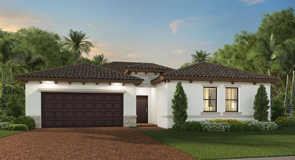 Bellamy Plan in Siena Estates, Miami, FL 33170