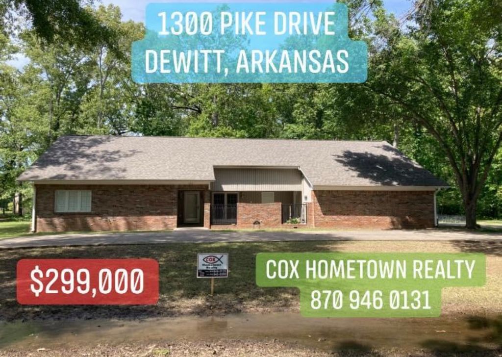 1300 Pike Dr, Dewitt, AR 72042 Trulia