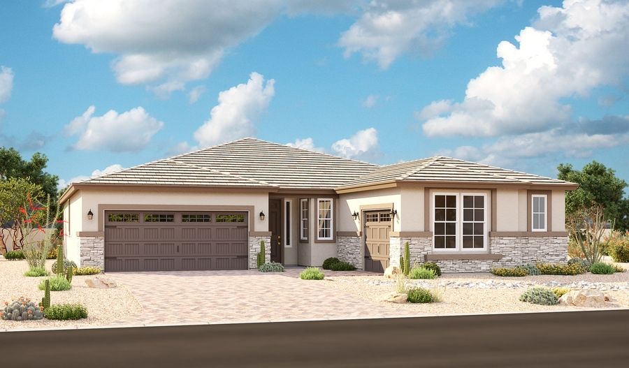 Pinecrest Plan in Estates at Arroyo Seco, Buckeye, AZ 85326