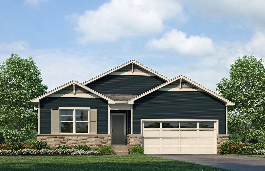 NEWCASTLE Plan in Mountain Sky, Fort Lupton, CO 80621
