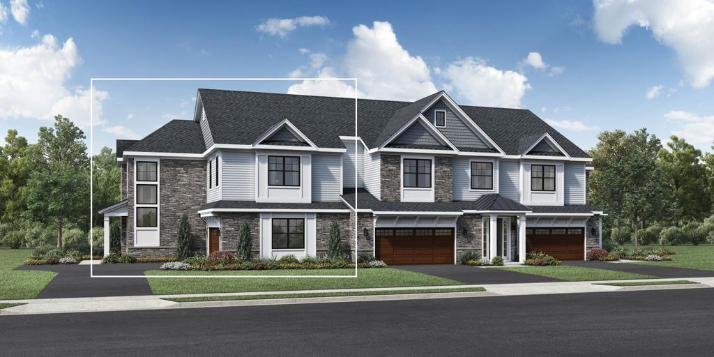 Corlake Plan in The Fairways at Edgewood - Carriages Collection, Westwood, NJ 07675