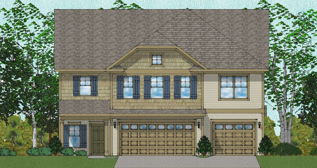 Warwick Plan in Parris Meadows, Chesnee, SC 29323