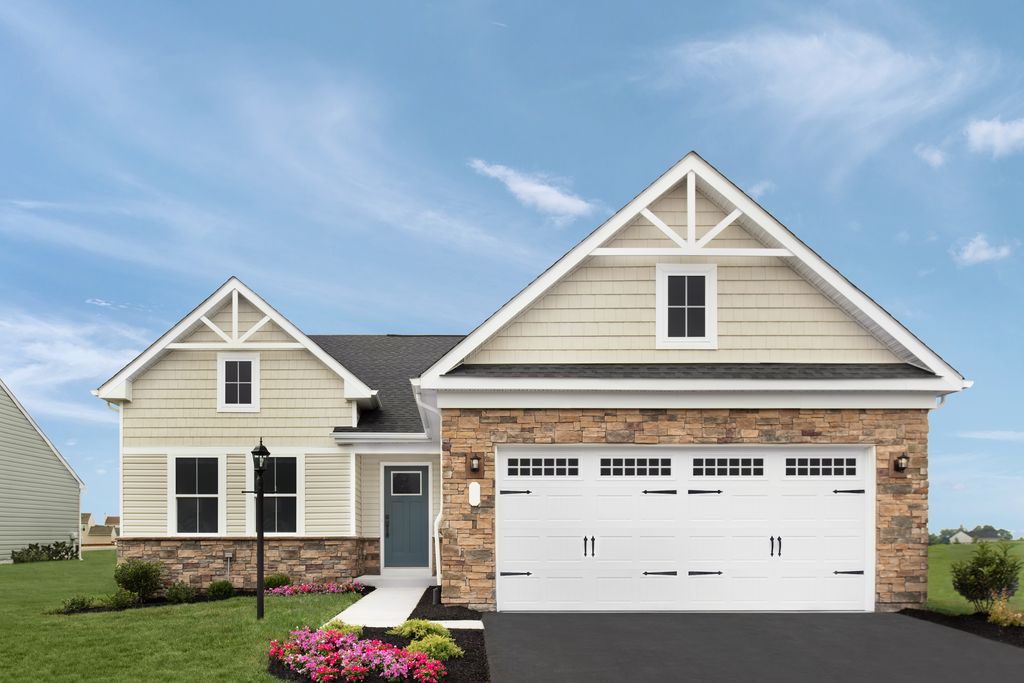 Eden Cay with Basement Grande Reserve Ranch Homes Yorkville, IL