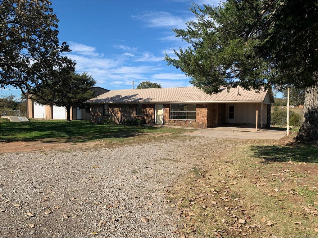 30399 S County Road 4340, Stigler, OK 74462 3 Bed, 1 Bath Single