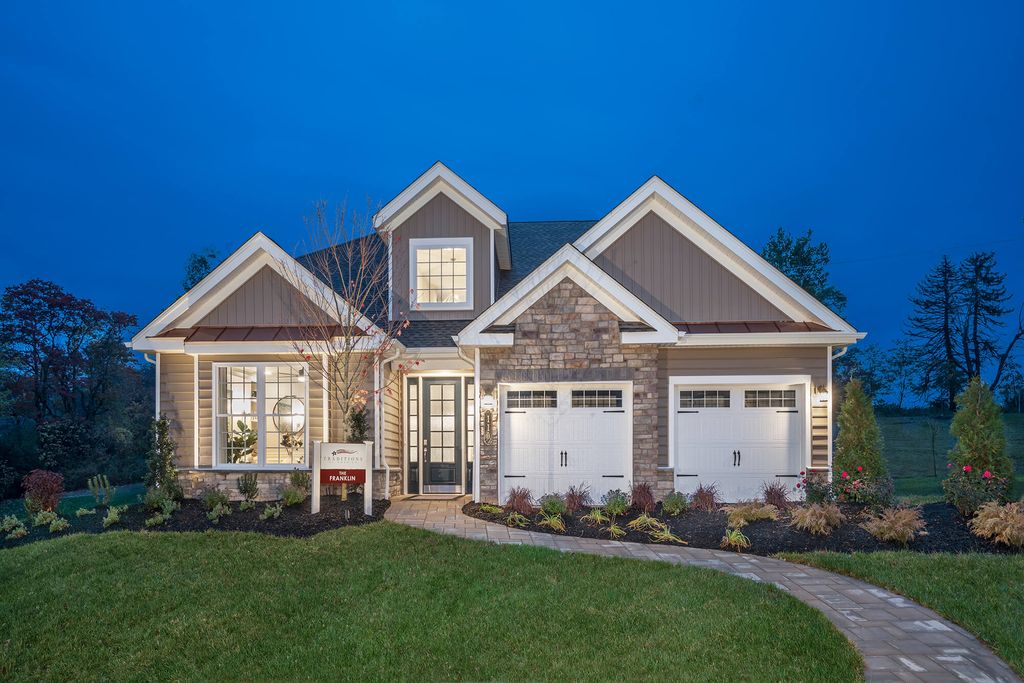 The Franklin Plan in Southpointe 55+ Living, Canonsburg, PA 15317