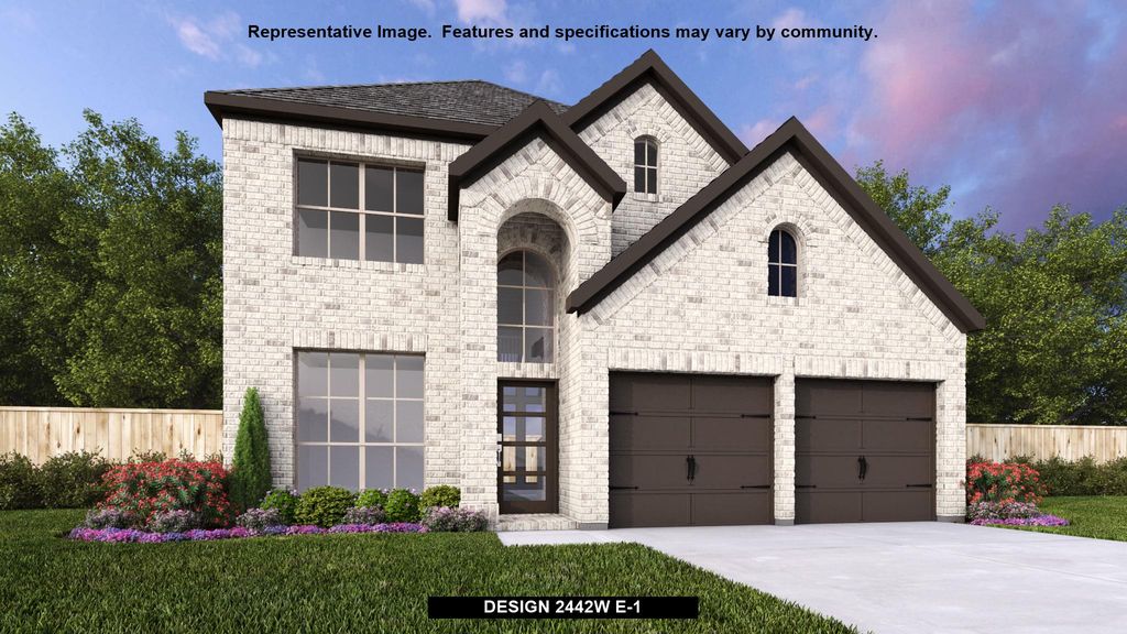 2442W Plan in The Groves 45', Humble, TX 77346