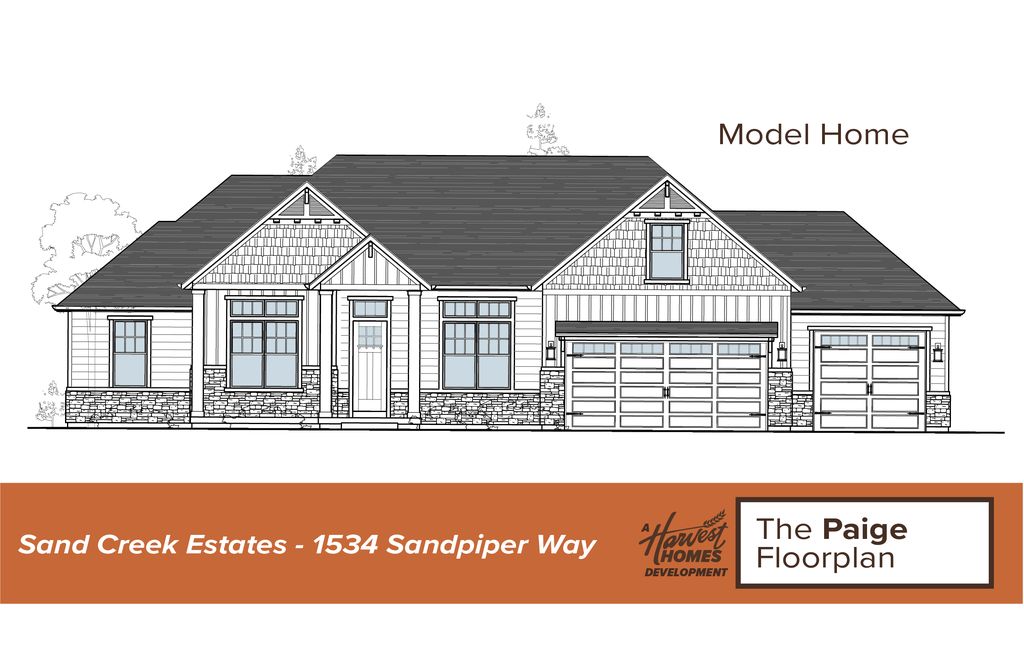 The Paige Plan in Sand Creek Estates, Idaho Falls, ID 83404