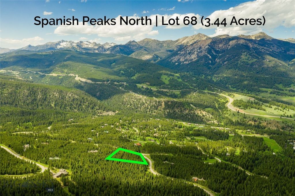 68 Silverado Trl, Big Sky, MT 59716 Lot/Land for Sale MLS 385492