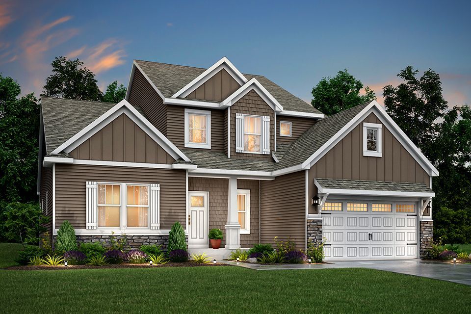 Traditions 2900 V8.2b Plan in The Woods at River Ridge, Linden, MI 48451
