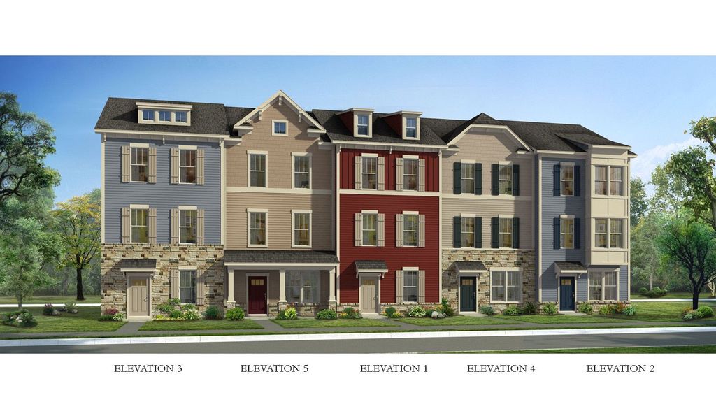 Landon II Plan in Stone Barn Village/The Villages of Urbana, Frederick, MD 21704