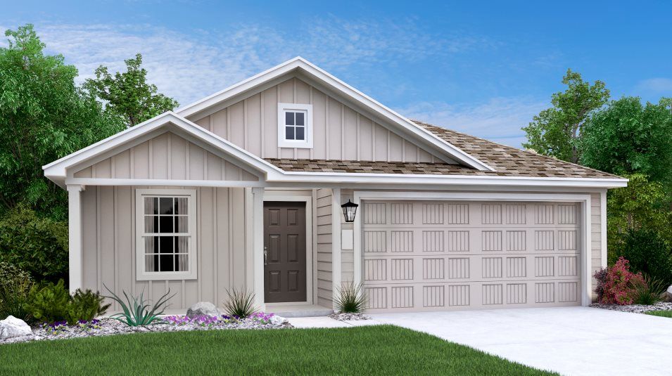 Fullerton Plan in Southton Meadows : Watermill Collection, San Antonio, TX 78223