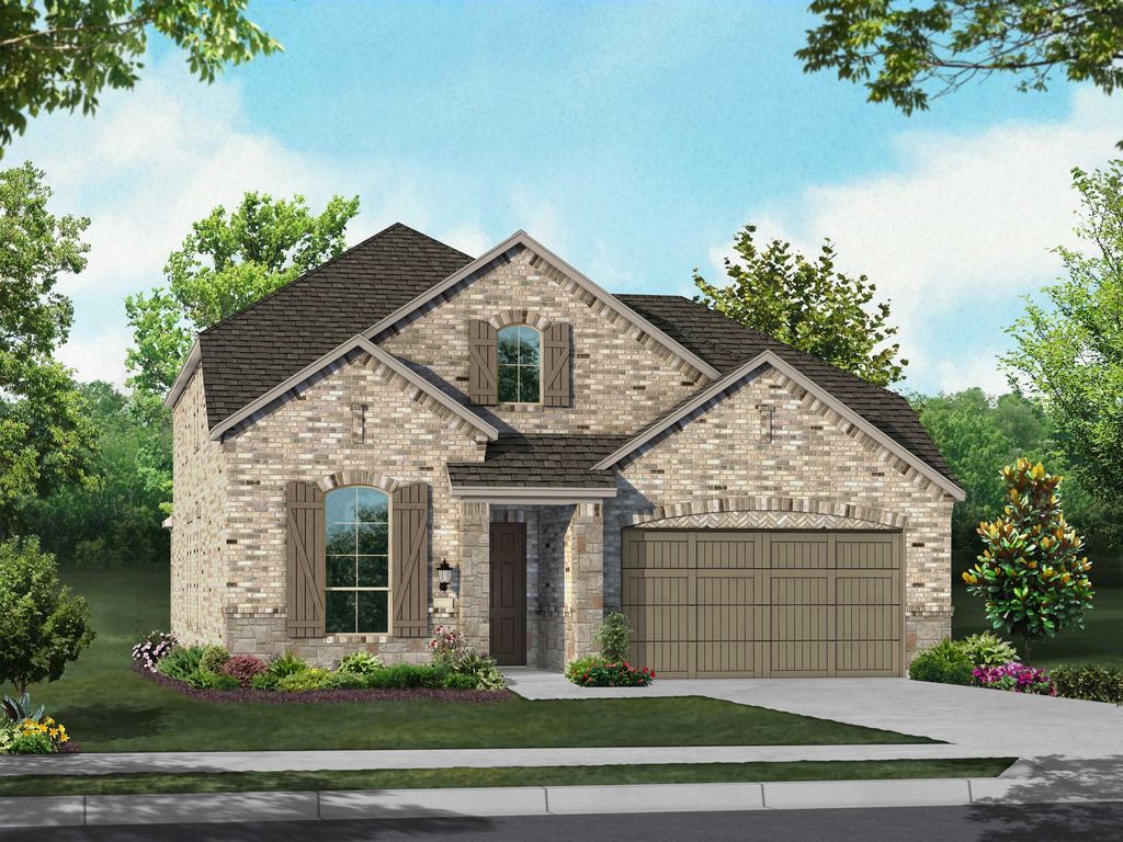 Plan Wakefield in Waterscape: 50ft. lots, Royse City, TX 75189