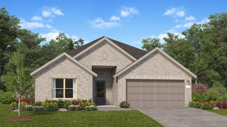 Marigold Plan in Pinewood at Grand Texas : Wildflower II Collection, New Caney, TX 77357