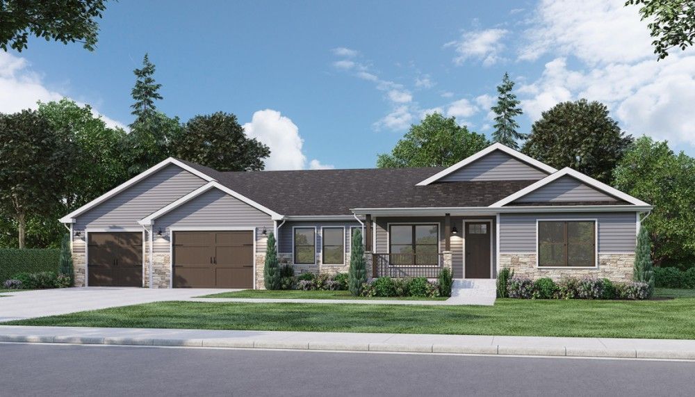Hamilton by Bonnavilla Plan in Build on Your Lot by Seeger Homes, Colorado Springs, CO 80918
