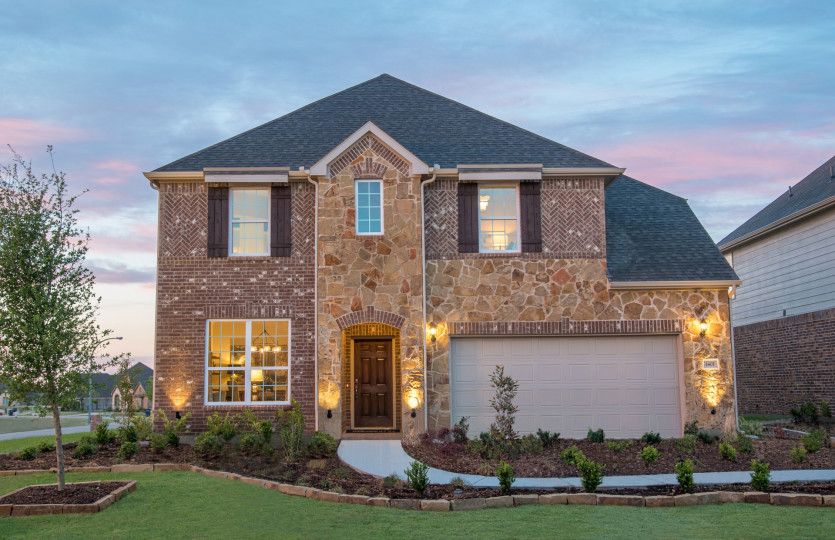 Lexington Plan in Lakewood Hills, The Colony, TX 75056