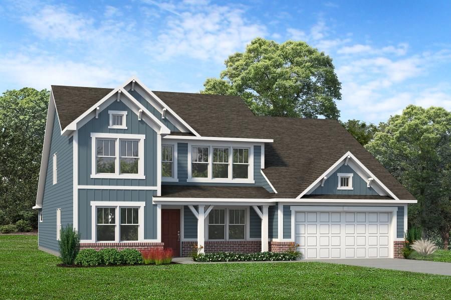 Exclusives 3109 Plan in Parks at Glen Ridge, Indianapolis, IN 46259