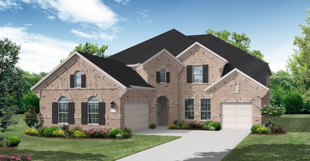 Lockhart Plan in Sandbrock Ranch, Aubrey, TX 76227