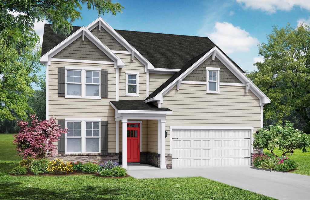 The Hickory Plan in Highland Forest, Fuquay Varina, NC 27526