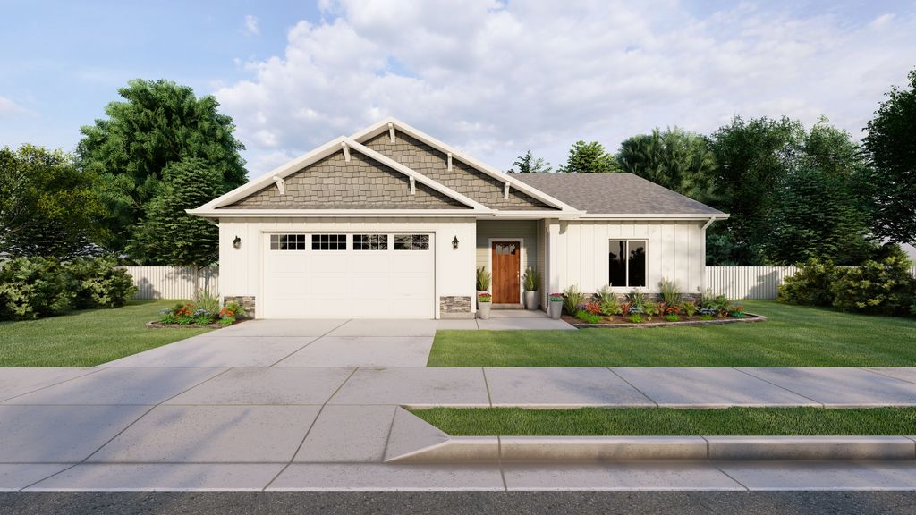 Milton Plan in Build on Your Lot - Bonneville County | OLO Builders, Idaho Falls, ID 83402