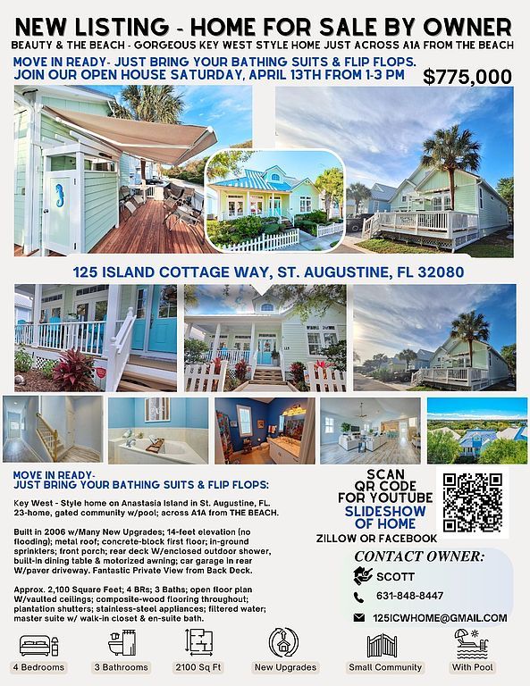 125 Island Cottage Way, Saint Augustine, FL 32080