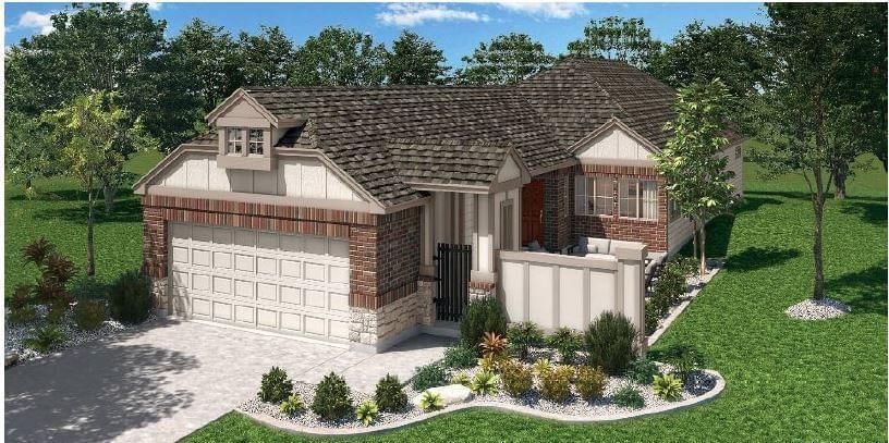 The Toscana Plan in Aubrey Creek Estates, Aubrey, TX 76227
