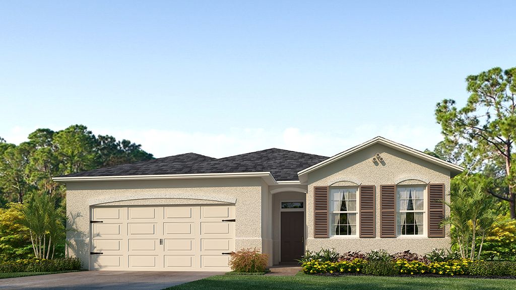 Delray Plan in Falcon Trace, Vero Beach, FL 32968