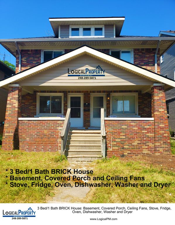 758-760 W Huron St, Pontiac, MI 48341