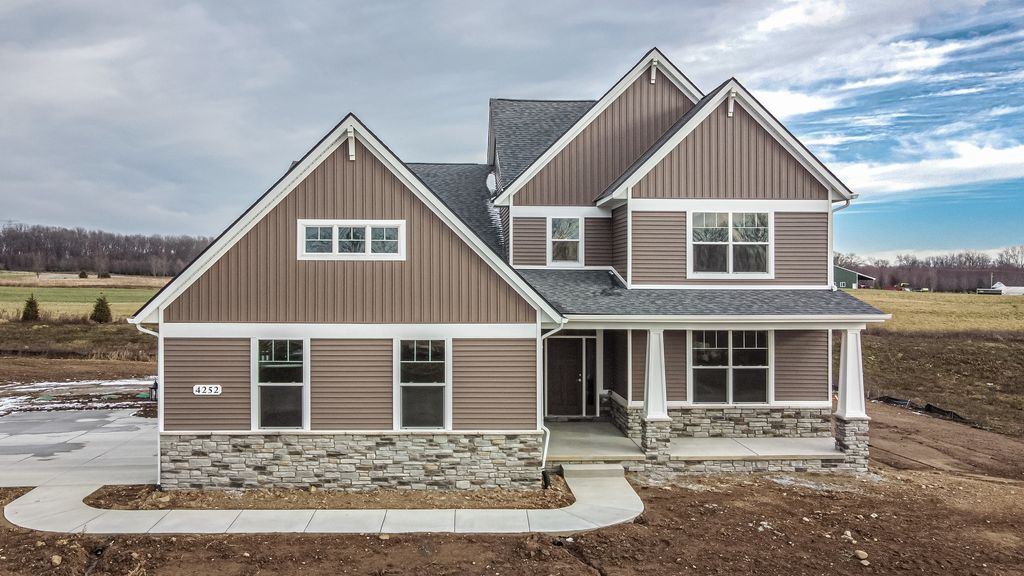 The Middleton Plan in Preserve at Magnolia Park, Jackson, MI 49201